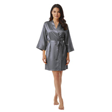 Satin Night Wear Bathrobe | Luxurious Kimono Robe S-3XL | 41 Colors S26