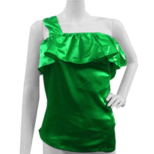 OFF Shoulder Partywear Satin Top S88 - Regular Size 1