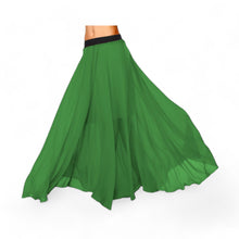 Chiffon Half Circle Belly Dance Skirt | Sleek A-Line Flow Practice Wear C13