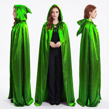 Satin Halloween Hooded Robe Cape – Costume, Cosplay & Party Wear S151