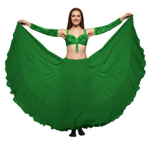 25 Yard 4-Tier Chiffon Belly Dance Skirt | Extreme Volume Sheer Dancewear C7