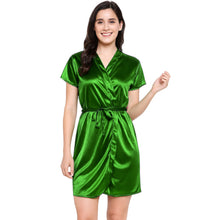 Satin Night Wear Bathrobe | Luxurious Kimono Robe S-3XL | 41 Colors S108