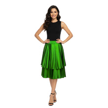 Satin Belly Dance Midi Skirt | Casual wear Skirt S-3XL | 41 Colors S35