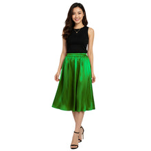 Satin Belly Dance Midi Skirt | Casual wear Skirt S-3XL | 41 Colors S35