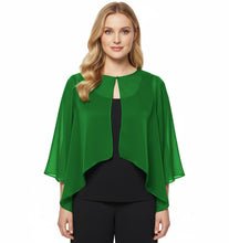 Chiffon Sheer Peplum Top | Flowy Blouse S-5XL | 30 Colors C48