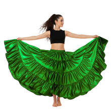 Ultimate Satin 25 Yard 4 Tier Skirt | Belly Dance Skirt S-5XL S20