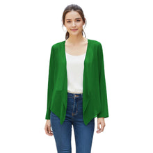 Chiffon Long Sleeve Shrug | Sheer Bolero Cover-Up S-5XL | 30 Colors C49