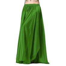 Satin Belly Dance Full Circle Skirt  S69 - Regular Size 1