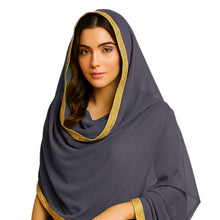 Sheer Chiffon Belly Dance Veil | Flowing Dance Dupatta Prop & Costume Accent C21