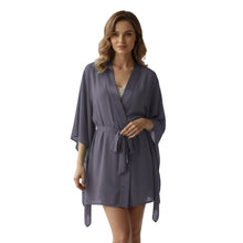 Chiffon Sheer Nightwear Bathrobe | Lingerie Robe S-5XL | 30 Colors C46