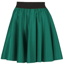 Belly Dance Satin Swing Pleated Short Skirt  S28  - Regular Size 1