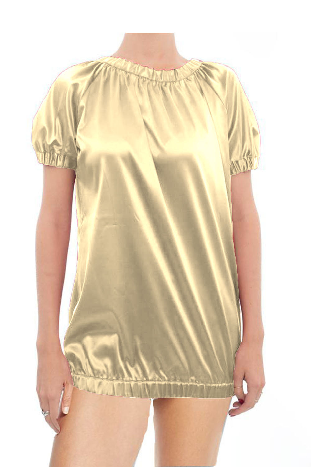 Satin Loose T shirt S106 - Regular Size 1