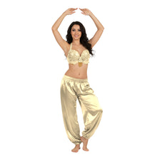 Satin Belly Dance Harem Pants | Flowy Trousers S-3XL | 41 Colors S66
