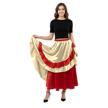 Satin Half Circle Belly Dance Skirt | Elegant Flow S-3XL | 41 Colors S71