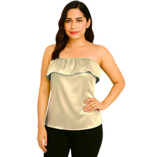 Satin Sleeveless Fancy Top | Party & Evening Wear S-3XL | 41 Colors S88