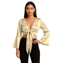 Navy Blue Satin Ruffle Dance Top, sophisticated performance choli.