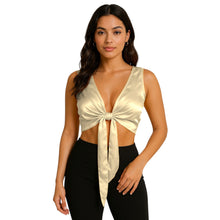 Navy Blue Satin Sleeveless Ruffle Top, sophisticated performance choli.