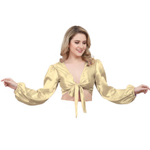 Navy Blue Satin Ruffle Dance Top, sophisticated performance choli.