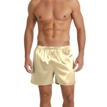 Men's Satin Nightwear Shorts | Sleep & Lounge Pant S-3XL | 41 Colors