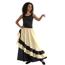 Satin Half Circle Belly Dance Skirt | Elegant Flow S-3XL | 41 Colors S57