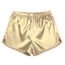 Satin Night Wear Mini Shorts | Sleep & Lounge Pant S-3XL | 41 Colors S78 Meek Mercery BY KF