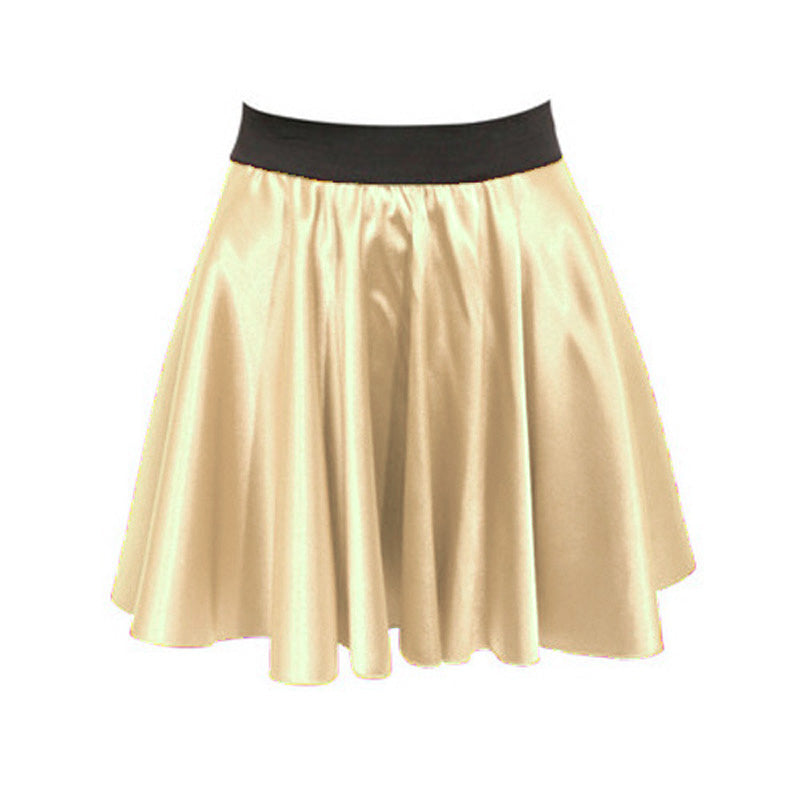 Satin Mini Skirt S11 - Regular Size 1