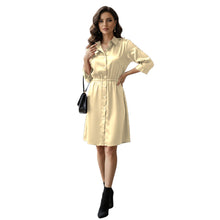 Satin Long Button Down Dress Shirt | Party Tunic S-3XL | 41 Colors S115