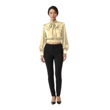 Satin Bow Blouse | Elegant Pussycat Tie Shirt S-3XL | 41 Colors S27