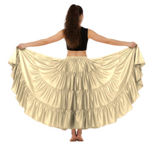 Ultimate Satin 25 Yard 4 Tier Skirt | Belly Dance Skirt S-5XL S20
