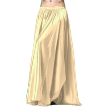 Satin Belly Dance Full Circle Skirt  S69 - Regular Size 1