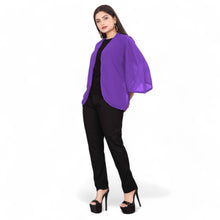 Women Chiffon Shrug / Jacket C51- Regular Size 2