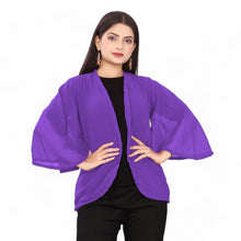 Women Chiffon Shrug / Jacket C51- Regular Size 2