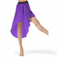 Chiffon High Low Wrap Asymmetrical Ballet Dance Skirt C41- Regular Size 1