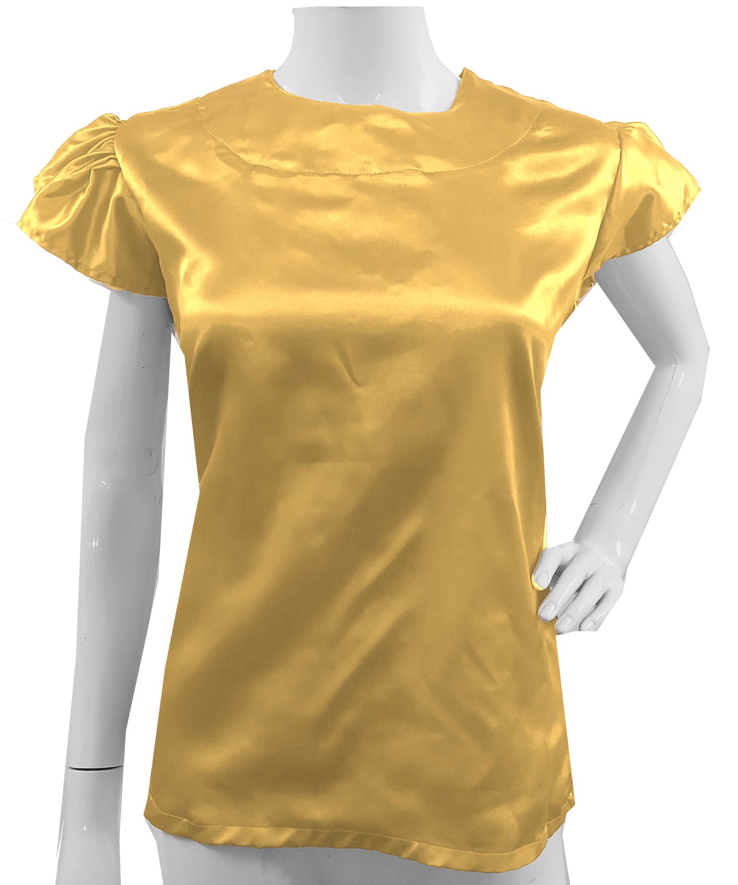 Satin Top / T shirt S89 - Regular Size 2