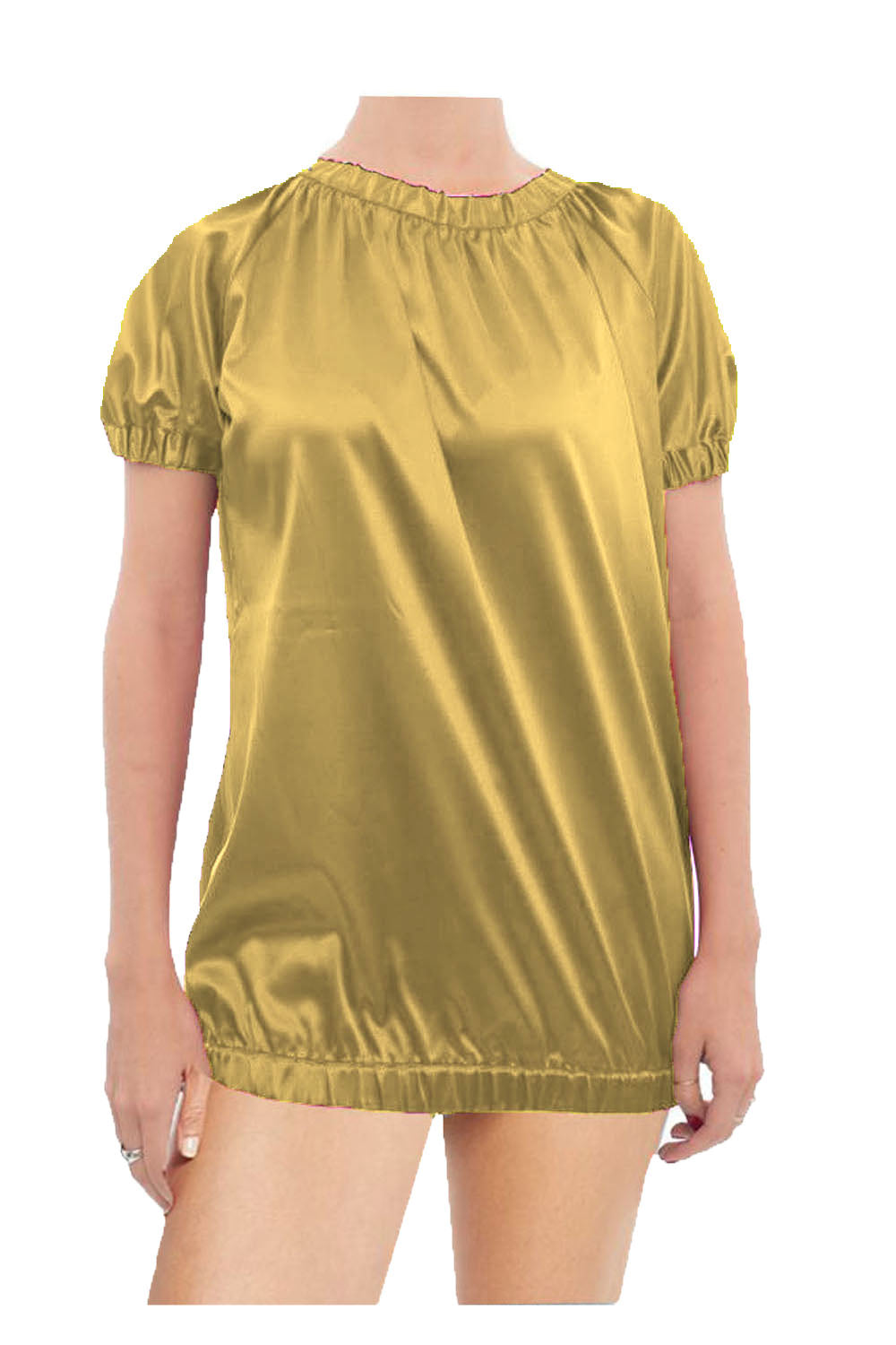 Satin Loose T shirt S106 - Regular Size 2