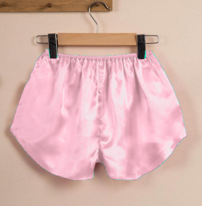 Satin Short Mini Pant For Girls Night wear S78 - Regular Size 2