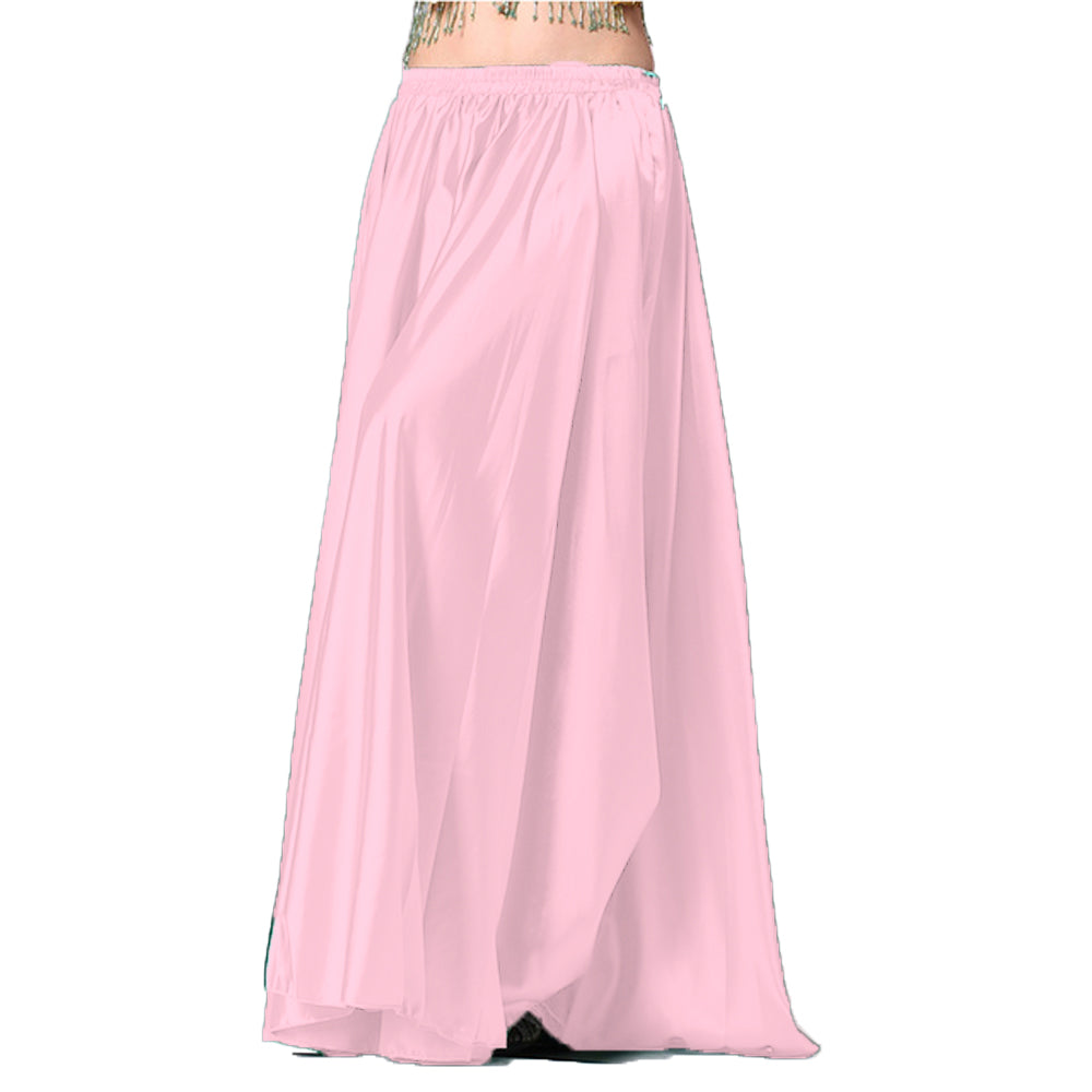 Satin Belly Dance Full Circle Skirt S69 - Regular Size 2