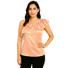 Satin Sleeveless Fancy Top | Party & Evening Wear S-3XL | 41 Colors S87