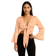 Olive Green Satin Belly Dance Choli, elegant ruffle top.