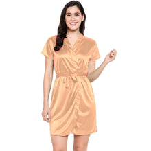 Satin Night Wear Bathrobe | Luxurious Kimono Robe S-3XL | 41 Colors S108