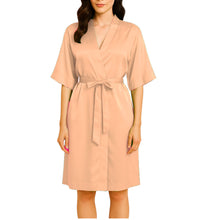 Satin Night Wear Bathrobe | Luxurious Kimono Robe S-3XL | 41 Colors S79