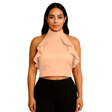 Satin Crop Top | Fancy Party Wear Blouse S-3XL | 41 Colors S92