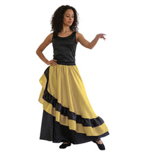 Satin Half Circle Belly Dance Skirt | Elegant Flow S-3XL | 41 Colors S57