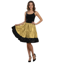 Satin 3-Layer Short Skirt | Tiered Ruffle Party Mini S-3XL S68