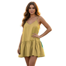 Orange Satin Party Dress, vibrant evening gown.