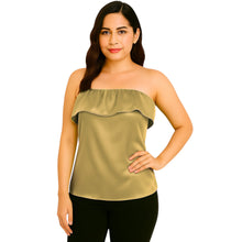 Satin Sleeveless Fancy Top | Party & Evening Wear S-3XL | 41 Colors S88