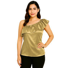 Satin Sleeveless Fancy Top | Party & Evening Wear S-3XL | 41 Colors S87