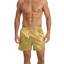 Men's Satin Nightwear Shorts | Sleep & Lounge Pant S-3XL | 41 Colors