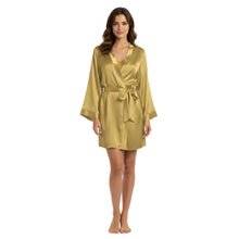 Satin Night Wear Bathrobe | Luxurious Kimono Robe S-3XL | 41 Colors S104