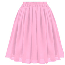 Flowy Chiffon Mini Skirt - High-Waist Pleated Party & Cocktail Wear C27